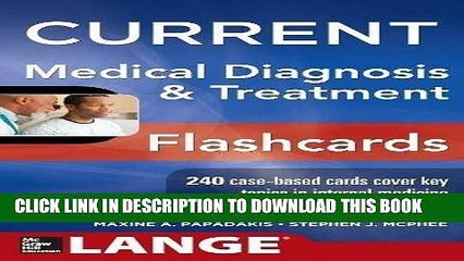 [READ] Mobi CURRENT Medical Diagnosis and Treatment Flashcards (LANGE CURRENT Series) Free Download