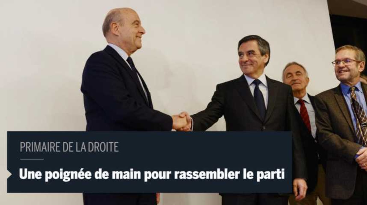 Primaire de la droite : la timide poignée de main du rassemblement