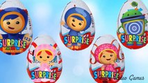 Team Umizoomi Finger Family Kinder Surprise Eggs kids Songs For Children