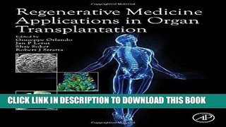 [READ] Mobi Regenerative Medicine Applications in Organ Transplantation Audiobook Download