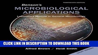 [READ] Kindle Benson s Microbiological Applications Short Version: Laboratory Manual in General