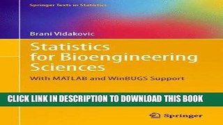 [READ] Kindle Statistics for Bioengineering Sciences: With MATLAB and WinBUGS Support (Springer