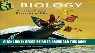 [READ] Kindle Volume 1 - Cell Biology and Genetics (Biology: the Unity and Diversity of Life)