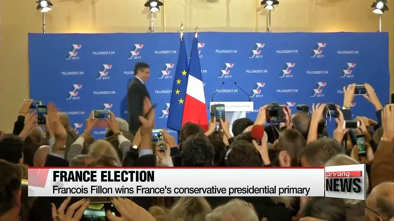 Francois Fillon wins France's conservative presidential primary