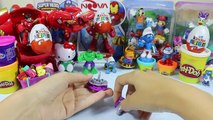 55 Surprise eggs Kinder Surprise Dora the Explorer Peppa Pig Mickey Mouse clubhouse