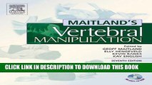 [READ] Kindle Maitland s Vertebral Manipulation, 7e Audiobook Download