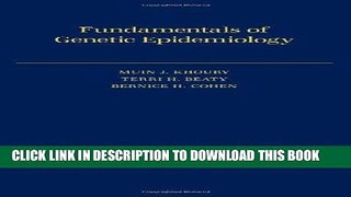 [READ] Kindle Fundamentals of Genetic Epidemiology Free Download