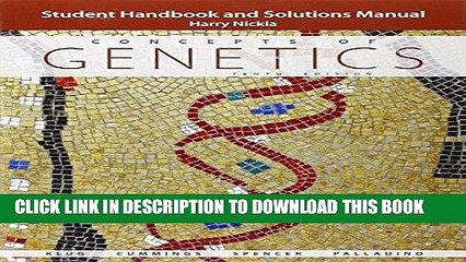 [READ] Mobi Student Handbook and Solutions Manual for Concepts of Genetics Audiobook Download