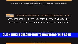 [READ] Mobi Research Methods in Occupational Epidemiology (Monographs in Epidemiology and