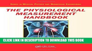 [READ] Kindle The Physiological Measurement Handbook (Series in Medical Physics and Biomedical