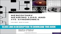 [READ] Kindle Hereditary Hearing Loss and Its Syndromes (Oxford Monographs on Medical Genetics)