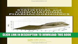 [READ] Mobi Statistical and Computational Pharmacogenomics (Chapman   Hall/CRC Interdisciplinary