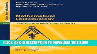 [READ] Kindle Mathematical Epidemiology (Lecture Notes in Mathematics) Audiobook Download
