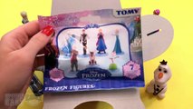 Disney Frozen Surprise Box Opening Fashems Olaf Toys and Surprise Eggs!