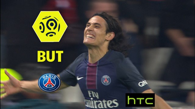 But Edinson CAVANI (81ème) / Olympique Lyonnais - Paris Saint-Germain - (1-2) - (OL-PARIS) / 2016-17