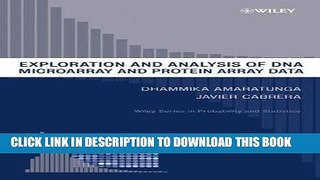 [READ] Mobi Exploration and Analysis of DNA Microarray and Protein Array Data (Wiley Series in