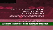 [READ] Kindle The Dynamics of Industrial Clustering: International Comparisons in Computing and