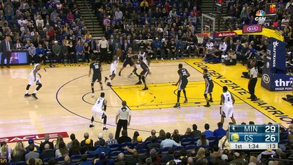 Karl-Anthony Towns And-One | Timberwolves vs Warriors | November 26, 2016 | 2016-17 NBA Season