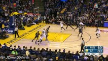 Andrew Wiggins Posterizes JaVale McGee | Timberwolves vs Warriors | Nov 26 | 2016-17 NBA Season