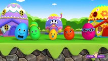 The Finger Family Eggs Family Nursery Rhyme | Easter Eggs Finger Family Songs