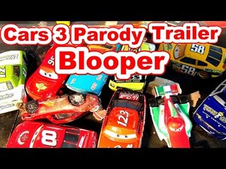 Pixar Cars 3 Official Trailer Parody with BLOOPER with Lightning McQueen