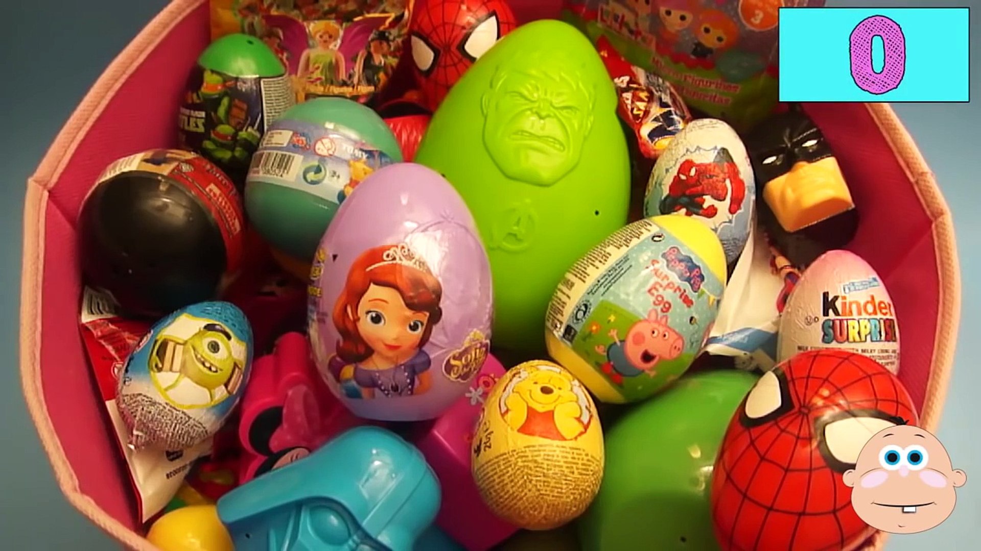 101 surprise eggs