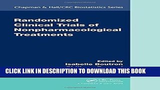 [READ] Kindle Randomized Clinical Trials of Nonpharmacological Treatments (Chapman   Hall/CRC