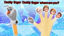 Lollipop Frozen Finger Family Songs CHildren Nursery Rhymes Frozen Songs COllection For Babies