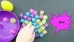 Learn Colours with Water Cubes! Fun Colored Water Cubes! Kinder Surprise Eggs