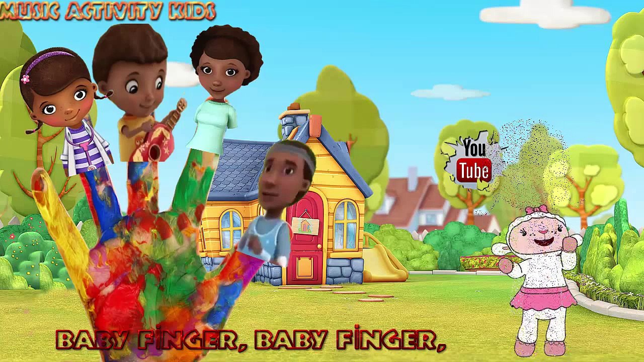 Doc McStuffins Finger Family Collection Songs party