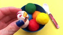 Play Doh Ice Cream Surprise Balls with Hello Kitty Angry Birds Peppa Pig Marvel Super Hero Toys!