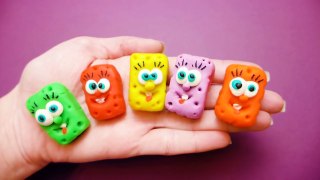 SpongeBob Finger Family Play Doh Nursery Rhymes Lyrics-E4dYKaQIsIo