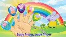 Peppa Pig Balloons Family Finger Song Peppa Pig Party Supplies Nursery Rhymes