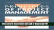 PDF Principles of Project Management (Collected Handbooks from the Project Management Institute)
