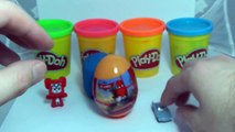 Disney Planes Surprise egg - Play Doh surprise eggs - Angry Birds Disney Cars 2