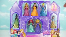 Disney Princess MagiClip Collection Belle Snow White Ariel Princess Aurora Rapunzel Tiana Play Doh 7