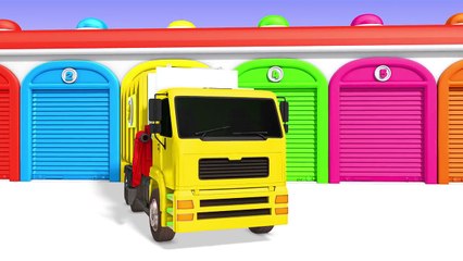 Learn Colors and Numbers with Garbage Truck Toy - Colours for Kids to Learn