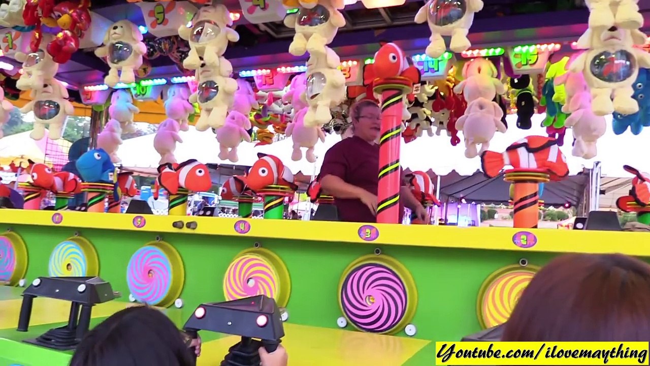 Kids' Carousel Ride, Ferris Wheel, Kiddie Plane Ride, Fun Slides and More! Outdoor Amusement Park-fv4PLbz2eNA