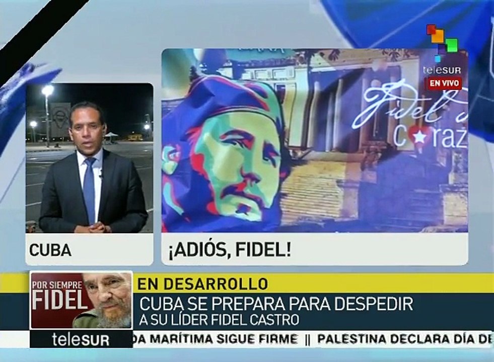 Cuba rendirá tributo a Fidel Castro en la Plaza de la Revolución