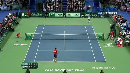 O gesto de Del Potro que comoveu o court inteiro