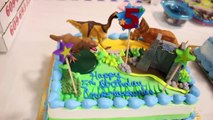 DINOSAURS vs MY LITTLE PONY Twins 5th Birthday Party _ Youtube Videos for Kids-KMkvaWX3oNg