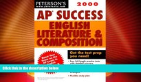 Price Peterson s 00 Ap* Success English Literature   Composition: English Literature and