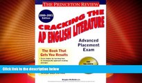 Best Price Cracking the AP English Literature, 2000-2001 Edition (Cracking the Ap English