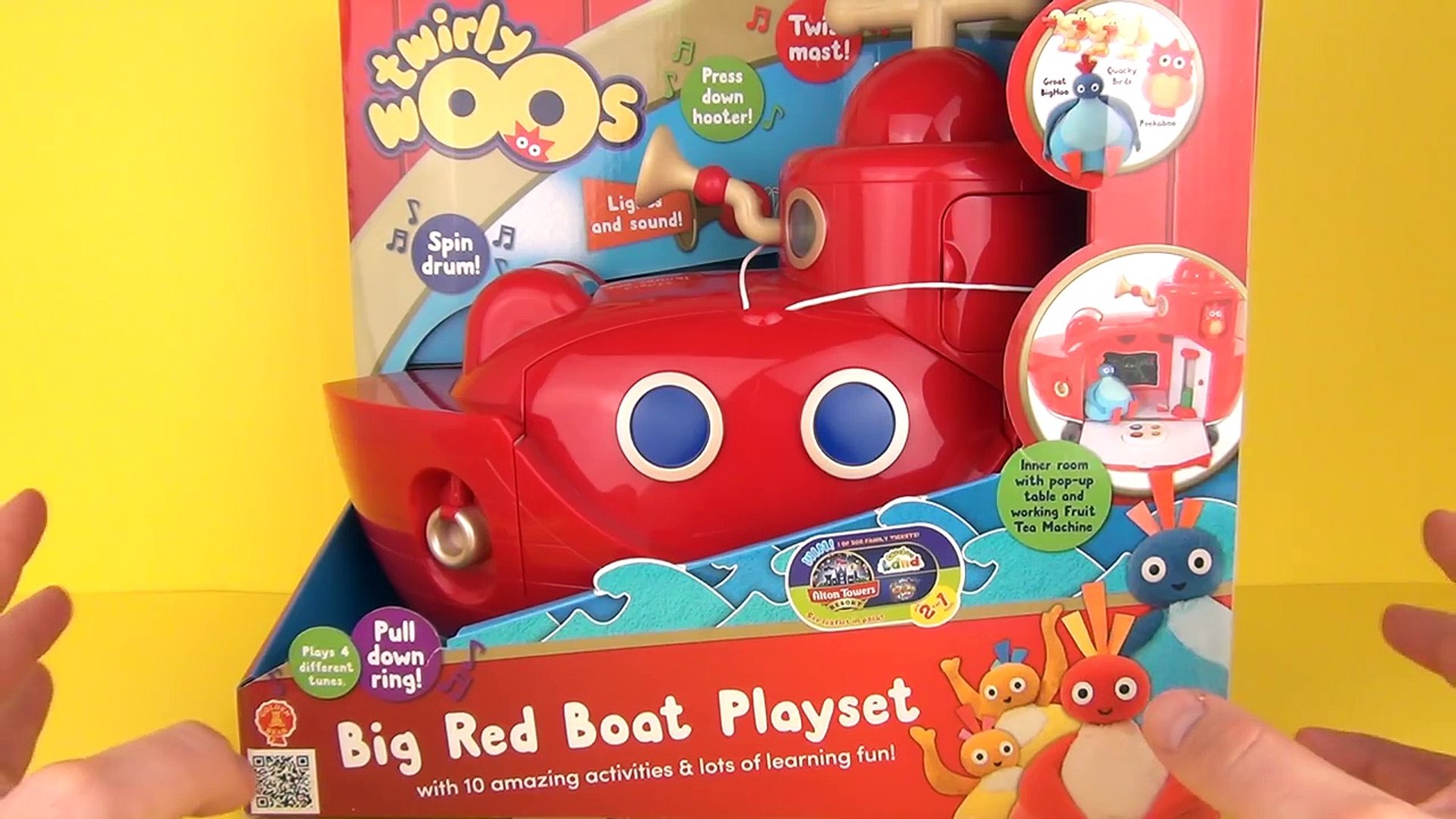 big red boat playset