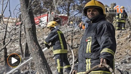 Video Palestin bantu Israel padamkan kebakaran