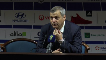 OL - PSG: conférence après match de Bruno Génésio