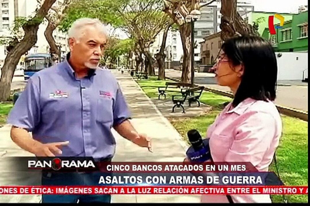 PANORAMA 27-11-2016 : Asaltos con armas de guerra cinco bancos asaltados en solo un mes