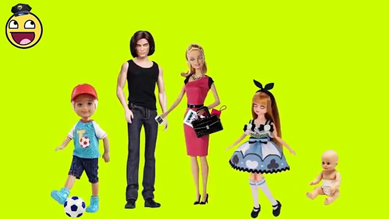 Father Finger | Barbie Finger Family Rhymes | Cartoon Finger Family