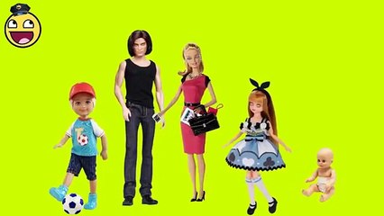 Father Finger | Barbie Finger Family Rhymes | Cartoon Finger Family