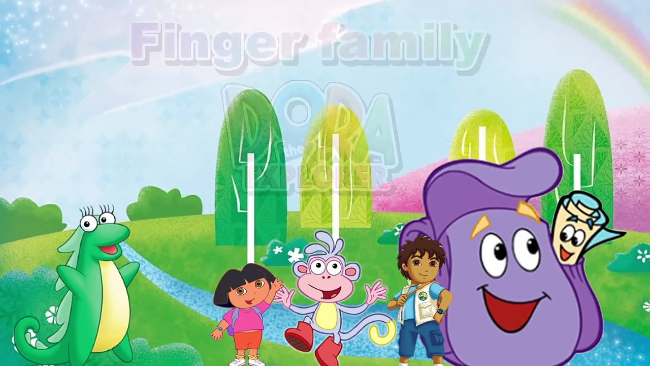 Dora The Explorer Finger Family Collection Dora and Friends Finger Family Songs Nursery Rhymes